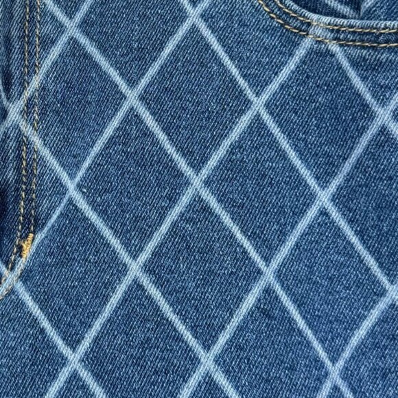 Hollister Ultra High Rise Dad Jean Wide Straight Leg Check Zip Pocket Stretch 29 - Picture 16 of 16